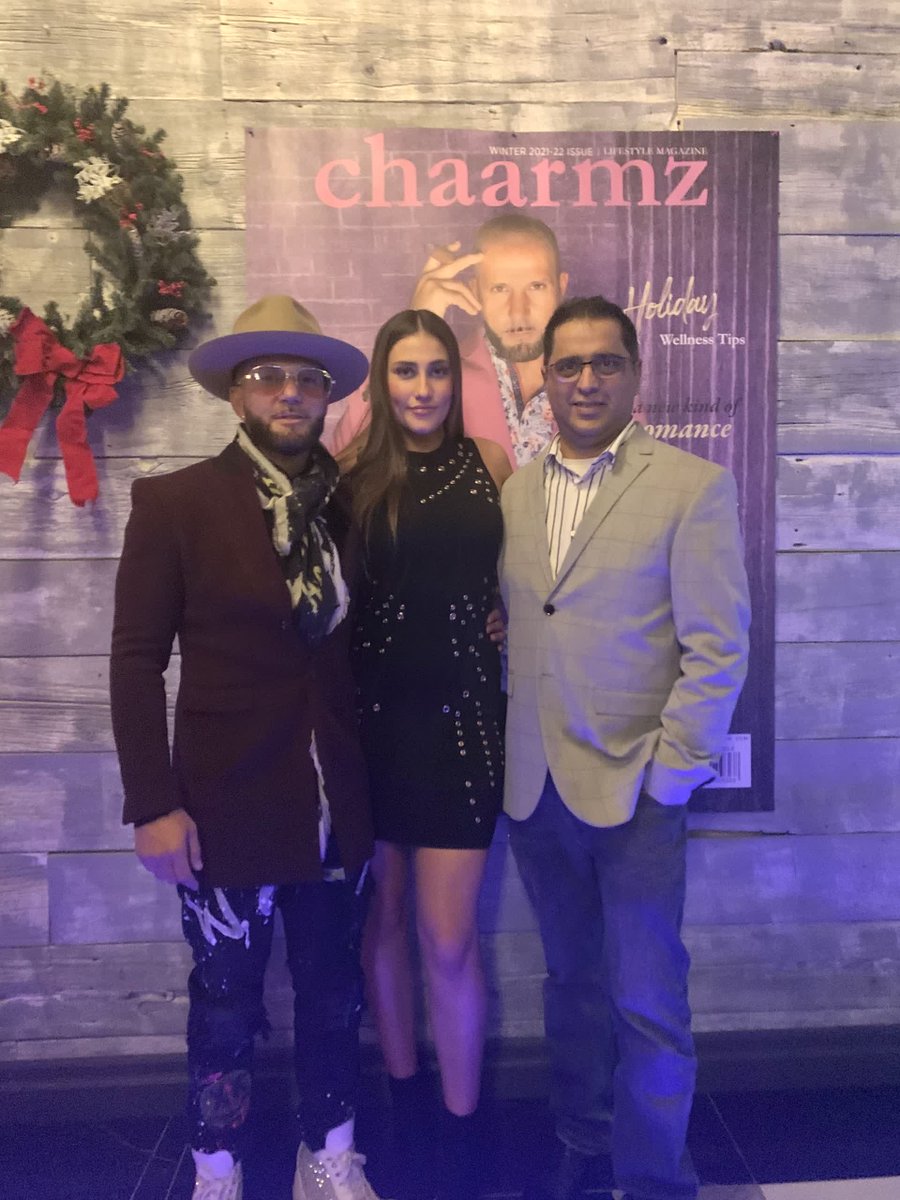 <a href="/chaarmzmagazine/">Chaarmz Magazine</a> #coverreveal #event with <a href="/karlwolfs/">Karl Wolf</a>

#coverreveal #winter2021 #chaarmzmagazine
#thebestnightever #funandfashion #wintervibes #wintercover #winterstore #buytickets chaarmzmagazine.com #saturdaynight #saturdayvibes #karlwolf