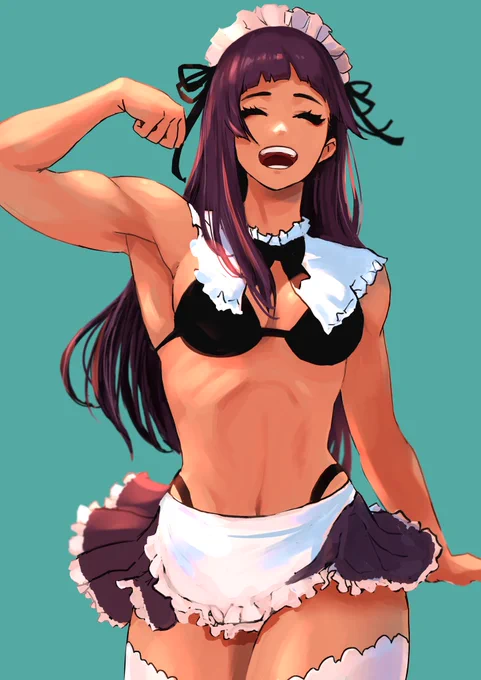 Exhibited at opensea!
🆕new muscleBODY34
maid ver.
I'm listed in the opensea 

https://t.co/rLE5tuYoA6

#NFT #nftart #NFT #muscleNFT 
#NFTs #NFTartists #NFTcollection 