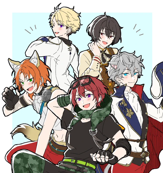 結構前に描いた下書きKnights
ようやく色塗った💪 