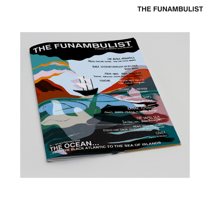 TheFunambulist_'s tweet photo. ⚡️Issue #39 "The Ocean… From the Black Atlantic to the Sea of Islands" is out today! It charts a gripping Political History of the Ocean, from Black Internationalism to the fight against nuclear colonialism.

Order your copy here: https://t.co/krTXMZJjpW

1/2 https://t.co/RU6S9dNwBx