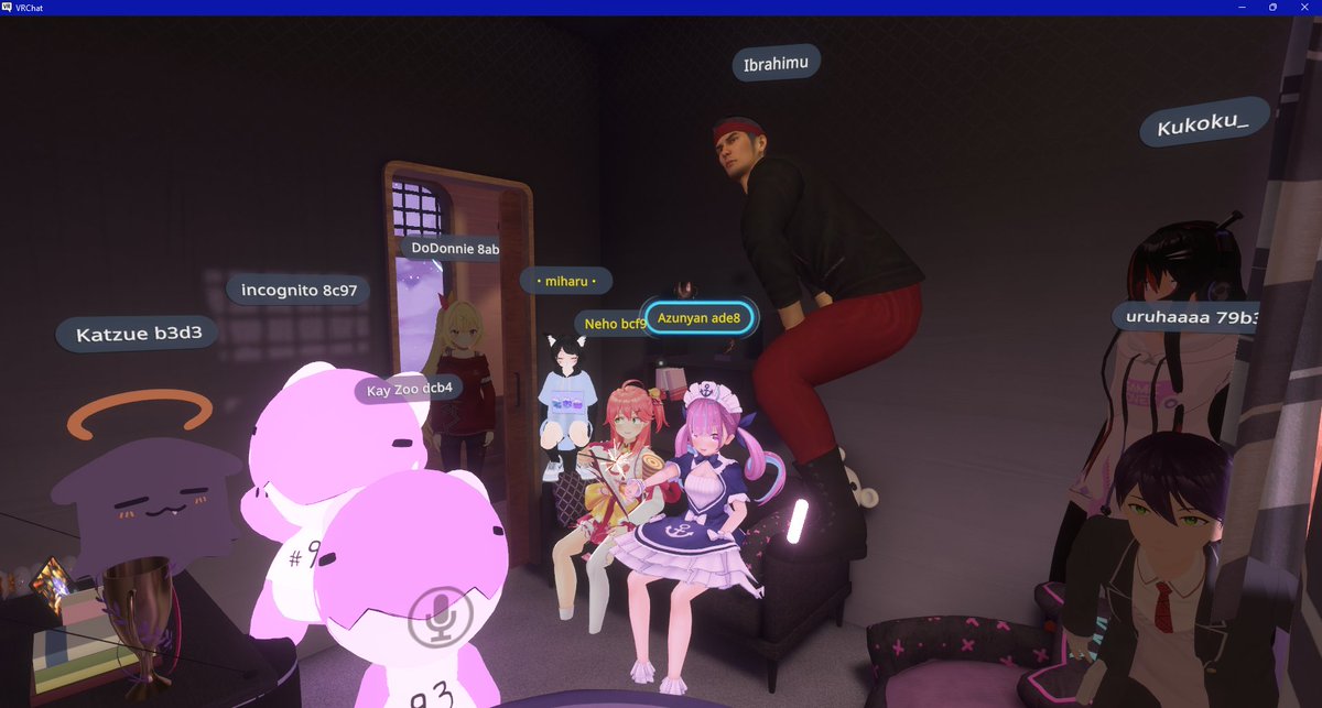 HaruoMizuno_'s tweet photo. I did some LIVE KARAOKE on #VRChat  at #NIJISANJIExpress and the people were very heartwarming! I really enjoyed the time together even though I am not good when it comes to social interactions. Thank you so much! https://t.co/ULVnAlMsrg