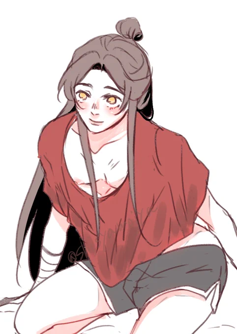 殿下の乳首チラが描きたかっただけ!
#TGCF 