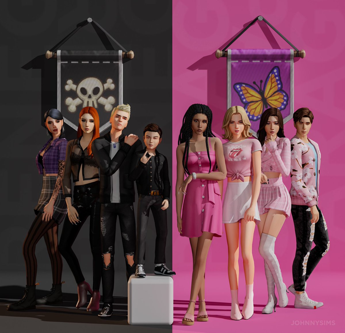 The Renegades vs The Paragons ⚔️✨

I love this club rivalry 😂

#TheSims4 #ShowUsYourSims