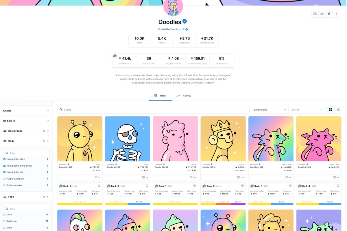 flavatools's tweet image. We're giving away 10 whitelist spots on this post!

To enter:
❤️ RT &amp;amp; Like
🔥 Follow @flavatools
🌎 Tag 3 friends 
⚪️ Join our discord discord.gg/QAkJgsj7

Minting @flavatools grants you lifetime access to the best NFT rarity tool for OpenSea 🚀