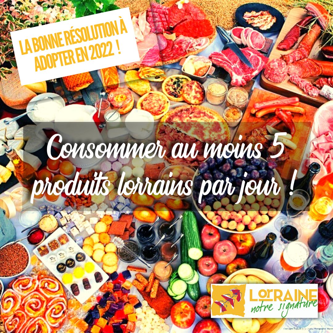En 2022, prenez toujours bien soin de vous et #consommezlorrain !
#résolution2022

#lorraine #lalorrainenotresignature