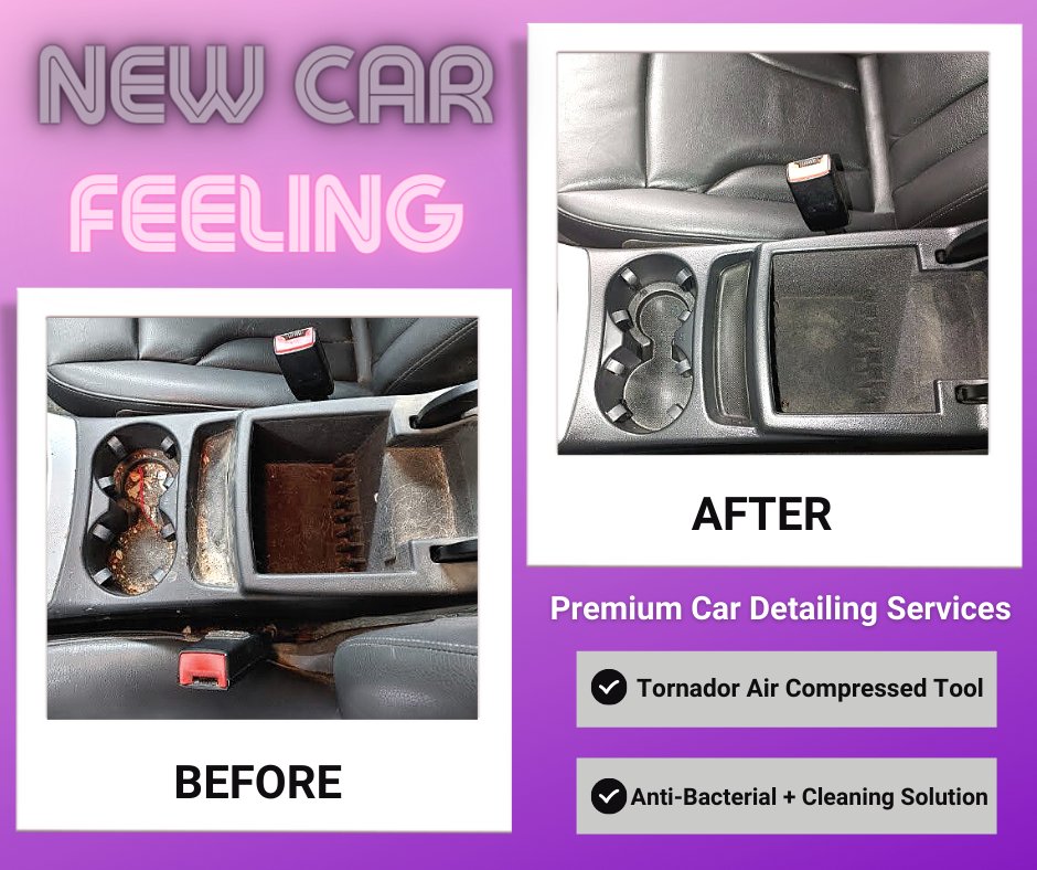 Work truck overhaul! Nothing feels better than to have a nice clean place to put your coffee😎