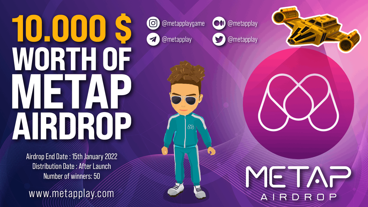 rif_meta's tweet photo. AIRDROP @metapplay 
Have time to participate in the distribution

https://t.co/9o8FEJiDeb https://t.co/m3QaJmVsEi