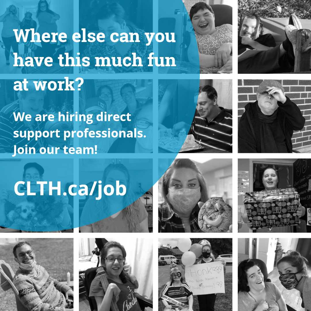 CLTH_ca's tweet photo. WE ARE HIRING! Come join a team of people who are dedicated to making a difference in the lives of others. We offer competitive salaries, attractive benefits packages &amp; career development. #communitylivinginaction #3doors1agency #joinourteam https://t.co/UnHK5icxz3 https://t.co/vQFhrydIF7