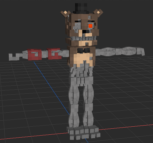 T . m . on X: Here's Molten Freddy v3 WIP  / X