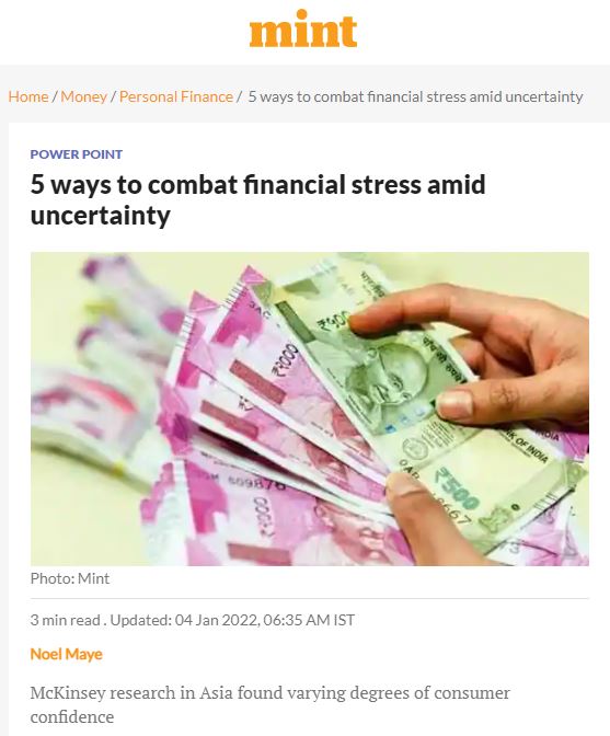 FPSB's tweet photo. Start the new year off on the right track! Learn five steps you can take to combat financial stress amid uncertainty from FPSB CEO, Noel Maye. Read this article: https://t.co/dAGKObTqyn https://t.co/HJcqAcUyR9