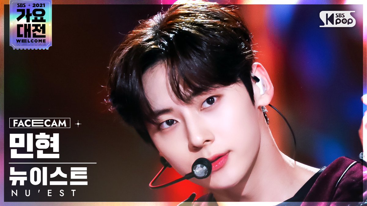 2HTIME's tweet photo. sbs gayo daejeon thumbnails ✨ 
#뉴이스트 #JR #민현 https://t.co/4TOKMMBzLf
