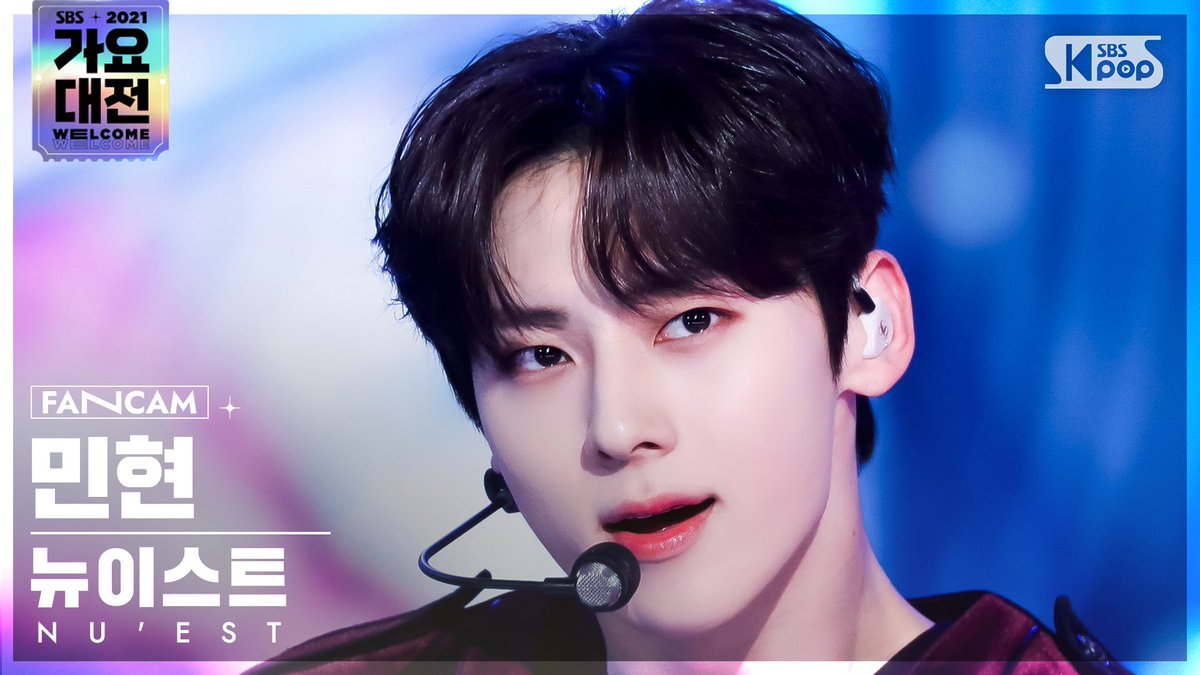 2HTIME's tweet photo. sbs gayo daejeon thumbnails ✨ 
#뉴이스트 #JR #민현 https://t.co/4TOKMMBzLf