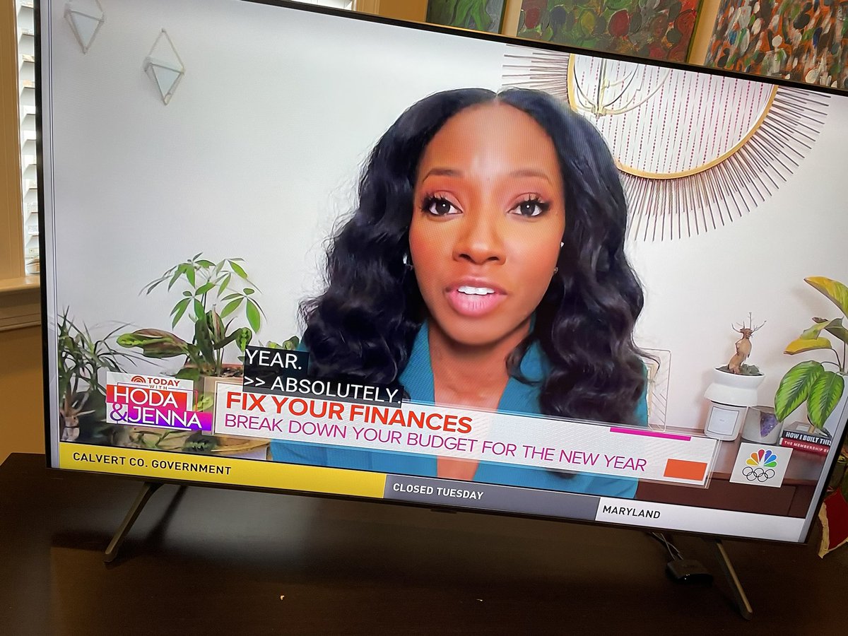 stephenahart's tweet photo. Letβs go. I see you @TonyaRapley @MyFabFinance on @HodaAndJenna dropping those money gems!! ππΎππΎ
#BlackWomen #Money #Debt #PersonalFinance https://t.co/nG3VBkhBSp