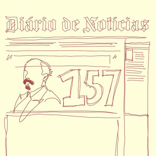 157 anos de Diário de Notícias.
Um orgulho escrever (e ilustrar) para esta publicação que respira porugalidade, não fosse ela uma das marcas mais antigas e conceituadas do nosso país.
Parabéns ao DN!
*na ilustração, Eduardo Coelho, fundador do DN.