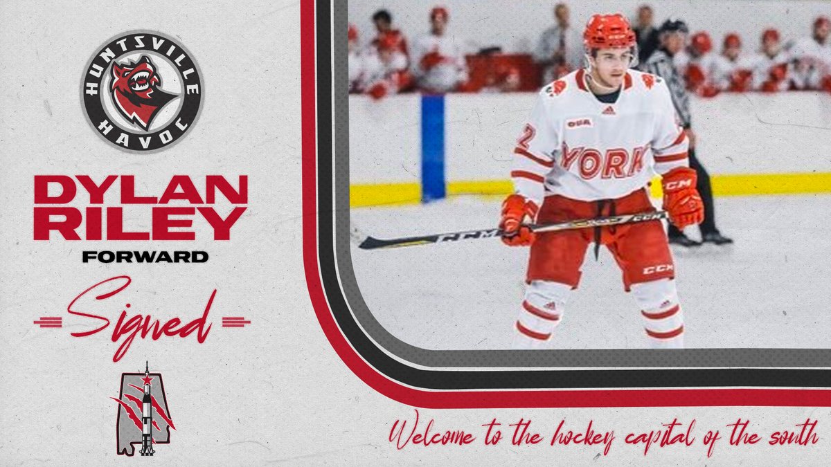Nova Scotia ➡️ Huntsville

We've signed F Dylan Riley ahead of this weekend's three game road trip!

Welcome, Dylan!

📝 bit.ly/DylanRiley