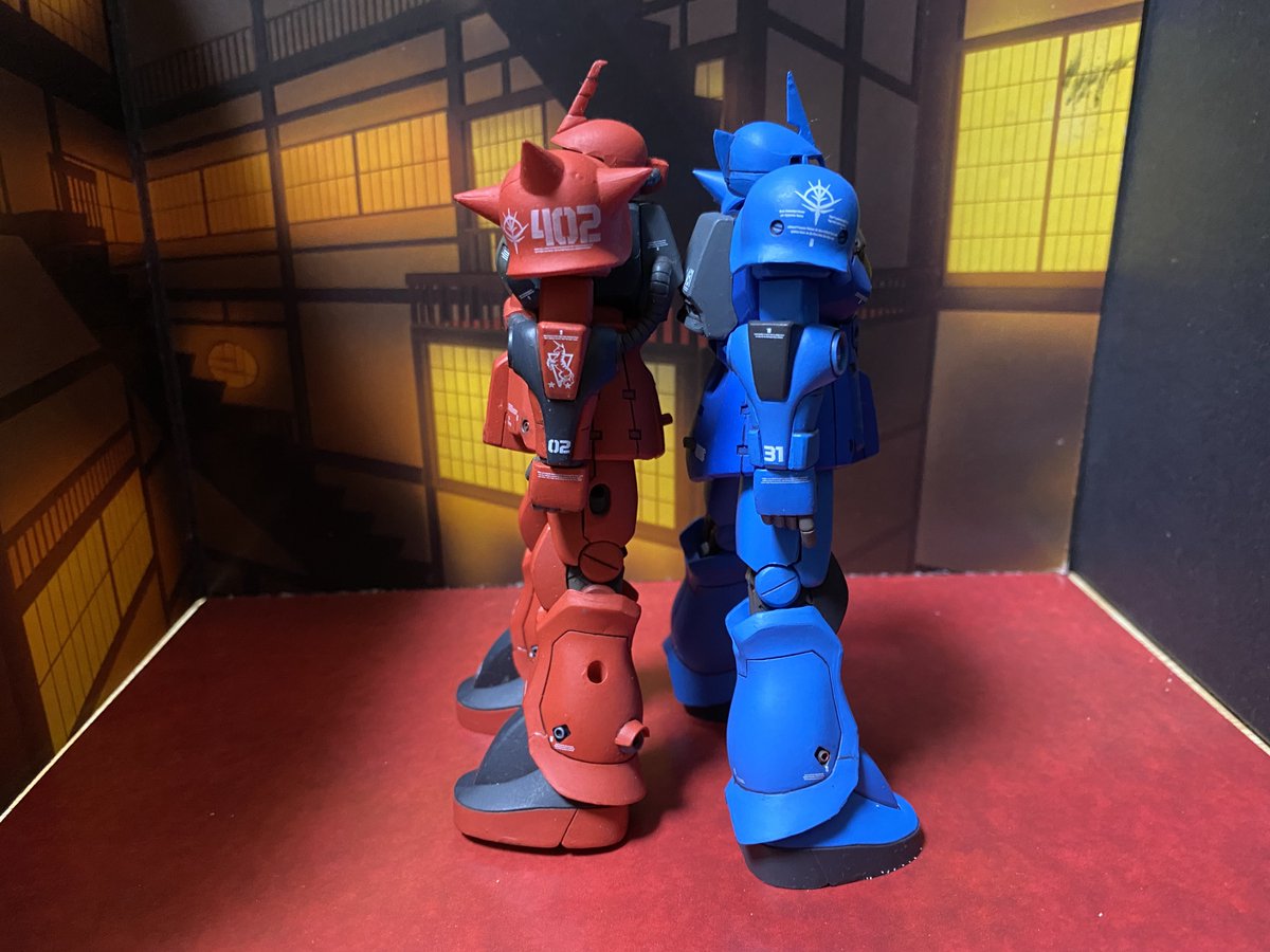 16mhx's tweet photo. 初期の頃のFIX FIGURATIONの経年劣化がヤバい…

すぐポロりしてしまうわ
捥げるわ

＊この2体はまだ全然イケる
#ガンダム
#FIXFIGURATION https://t.co/BartwWGqhM