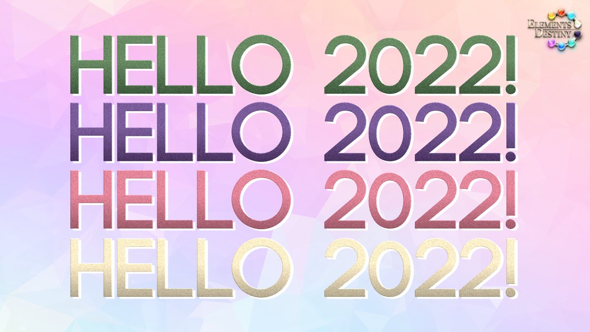 Happy new year! We can't wait to show you many more insights into Elements Destiny, especially the ever so developing gameplay! 👀

To start 2022 right, our website is now available in English as well! Check it out! elementsdestiny.com