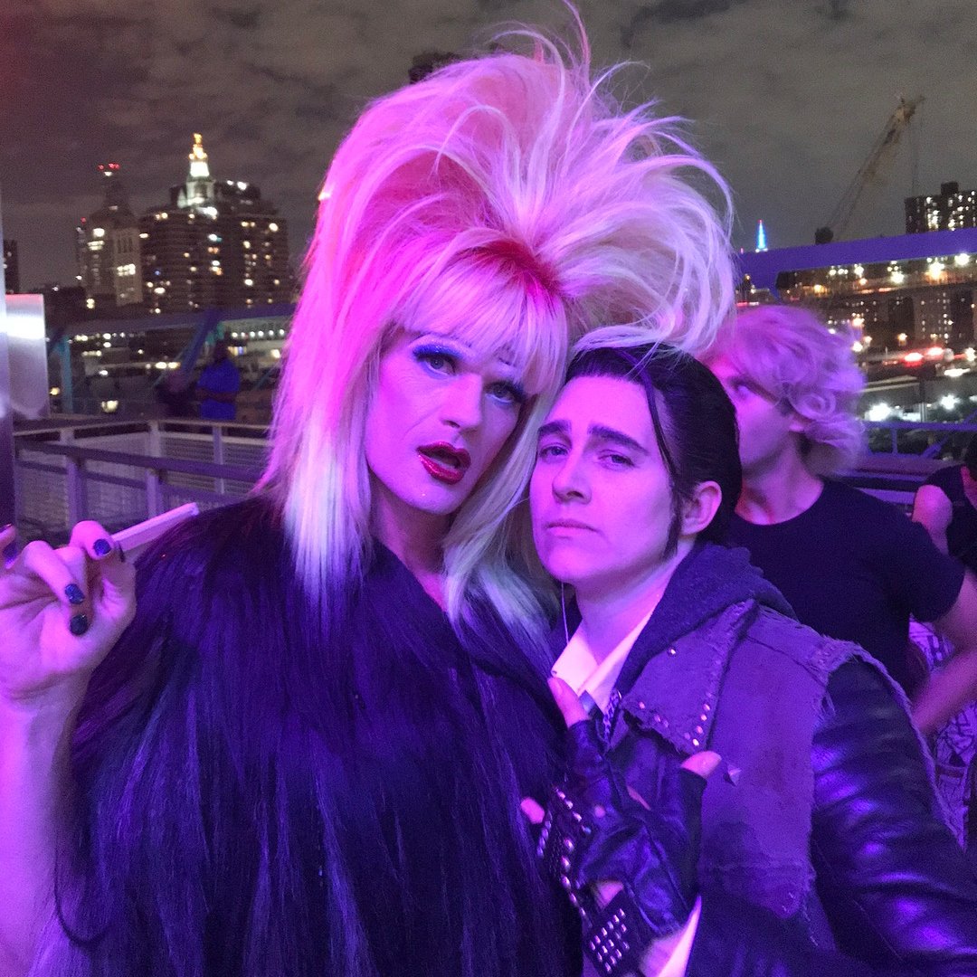 I miss my life. I miss my wife. - Yitz 

 #hedwigandtheangryinch #hedwig #NielPatrickHarris #LenaHall #hedwigbroadway #yitzogram #broadway #musicaltheater #rocknroll #drag #dragking