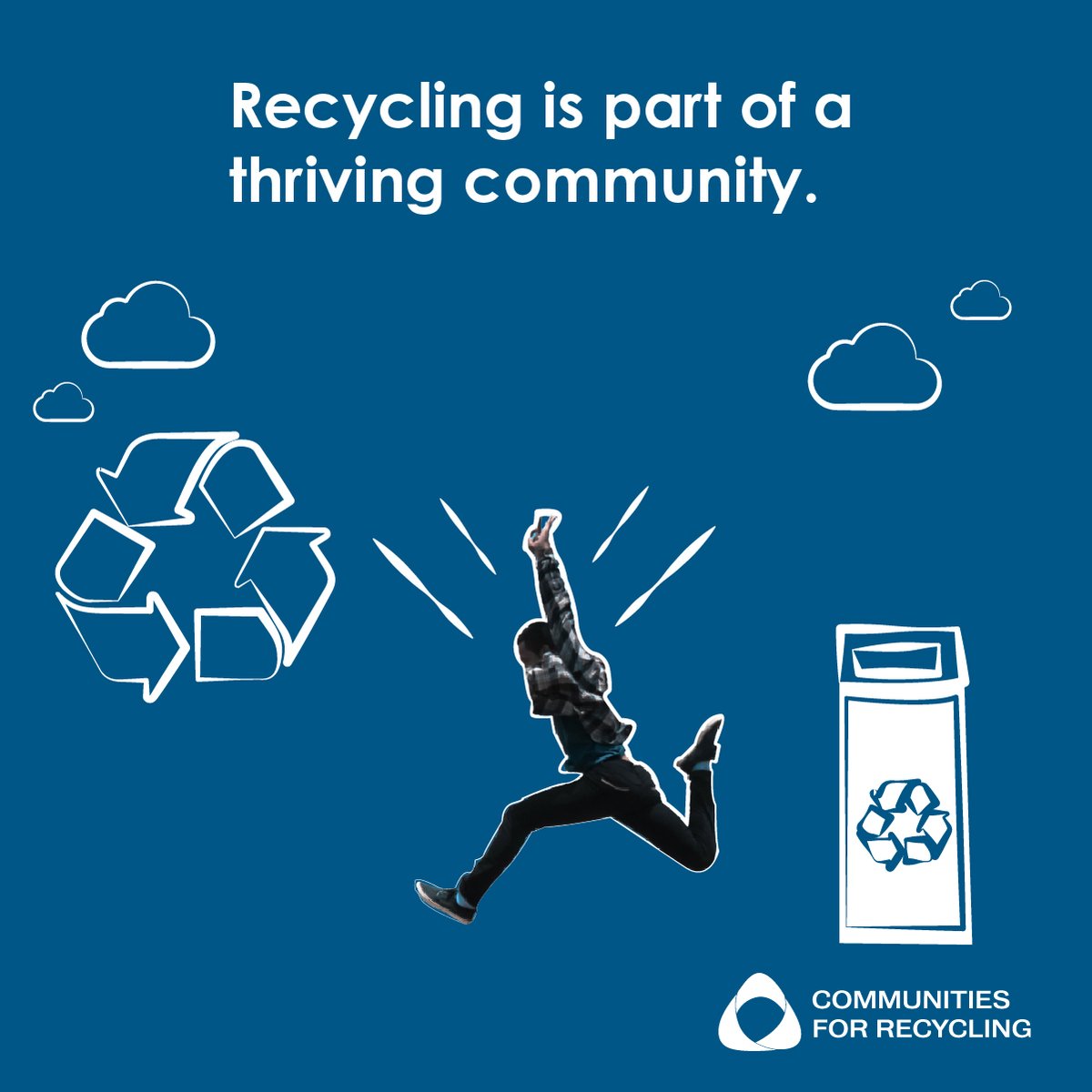 MkeRecycles's tweet photo. Why not #GreenItForward this New Year? Make #resolutions2022 to recycle more and recycle right. When you recycle, you ignite a reaction of positive benefits! https://t.co/mQM5wXUOvX