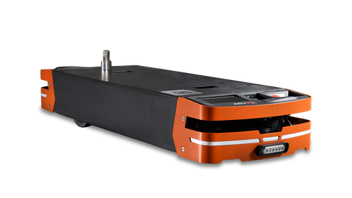 lotsofbots_com's tweet photo. The new Safelog M4 is an #AGV wich is capable of operate through swarm intelligence without the need of a central control station. The robot is equipped with a 7" touch display for an user friendly interface and is operating a payload up to 1500 kg.

https://t.co/blxjdxh3VC https://t.co/XLw52IplgY