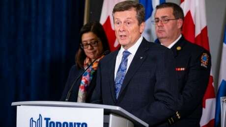 CBCToronto's tweet photo. How will Toronto handle the latest COVID-19 lockdown? Mayor, top officials holding noon update https://t.co/BQvN0YGIJg https://t.co/tAGTpFAAG3