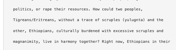 wdavison10's tweet photo. Recently U.S.-based academic Tilahun Yilma called for the elimination of any trace of cancerous TPLF. 
In this 1996 interview, he called for Tigrayans/Eritreans to be deported en masse to allow Ethiopians to live in peace. 
Check out some of his reasoning:
https://t.co/wH3ZF4qspk https://t.co/ZEMce9MAS8