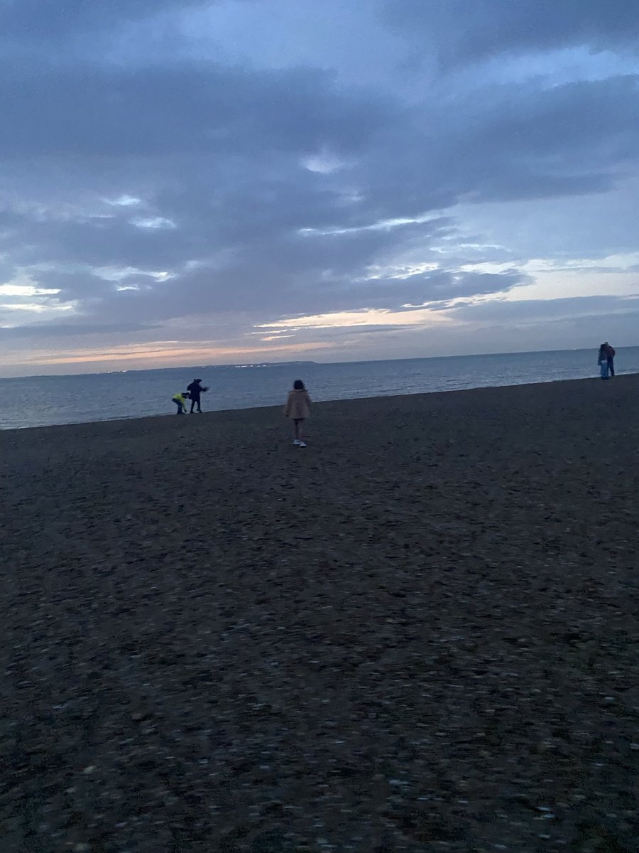 Lovely New Year’s Day walk in #whitstable wish I could move here
