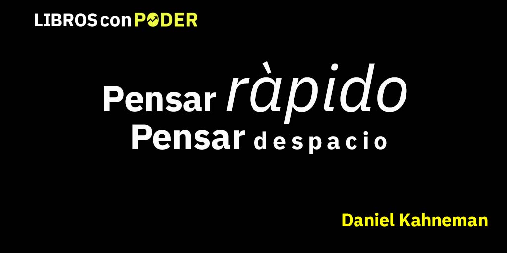 Algunos libros te expanden la perspectiva. En 2021 me acerqué a varios. El de Daniel Kahneman: Pensar Rápido, Pensar Despacio es clave para entender por qué funciona el Branding!!!
#branding #liderazgo