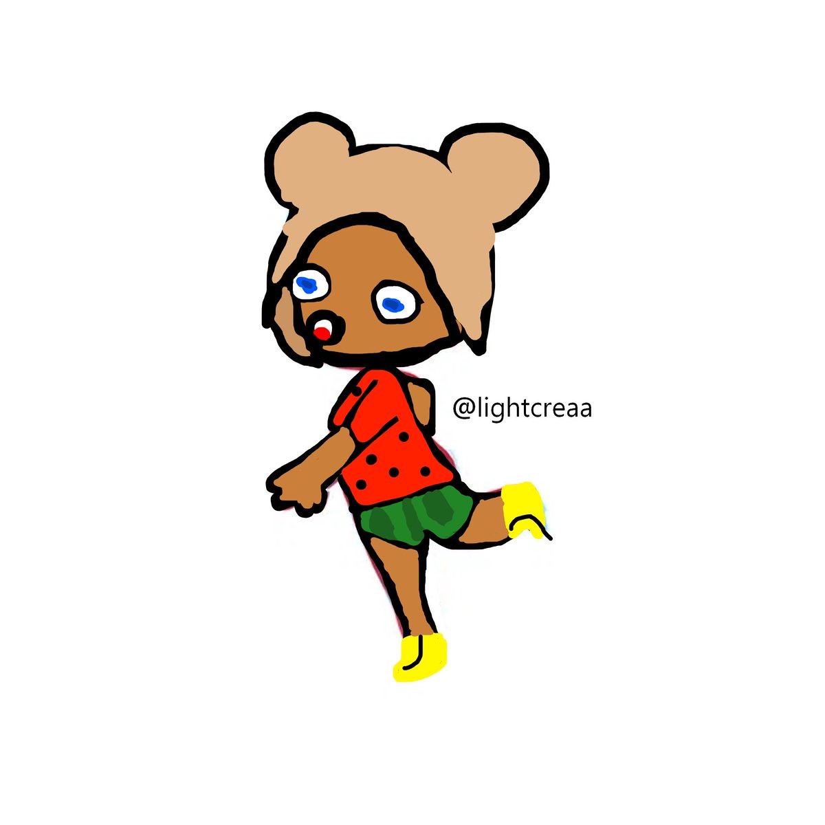 Lightcreaa's tweet photo. My first ever drawing yay so fun😀 thanks to @rainqie for hellping me https://t.co/nGHb7KqZiJ