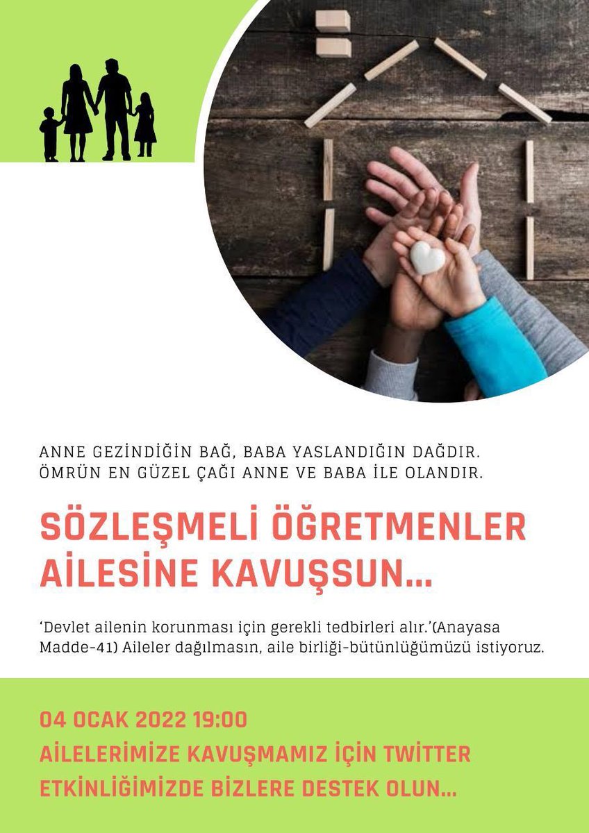 Eş özrü istiyoruz, söz verildiği gibi
#OgrtMeslkKanunEsOzru