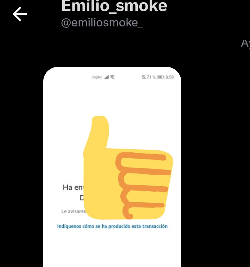 Gracias <a href="/emiliosmoke_/">Emi</a> por el pago del sorteo
100% confiable!