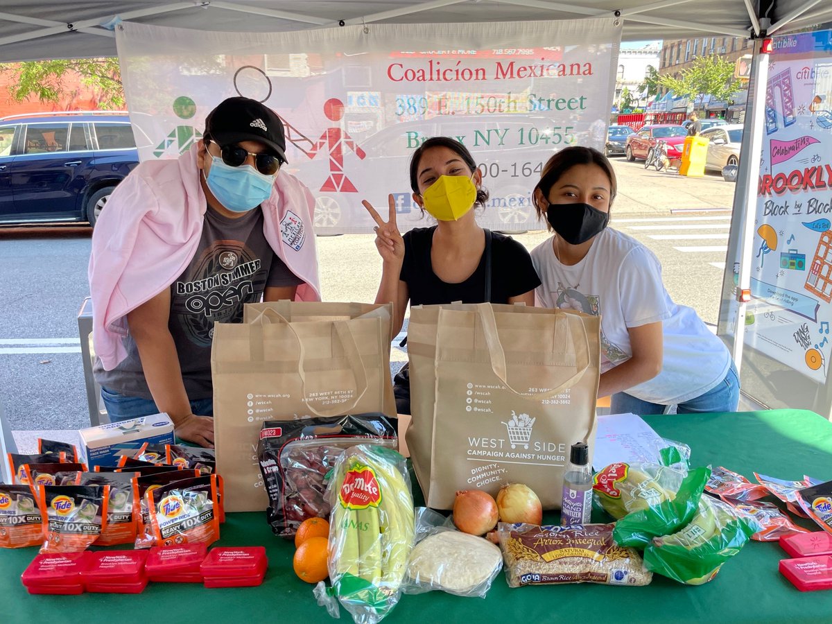 Food insecurity has only been made worse by the #COVID19 pandemic. We are so proud of our #NYP teams for partnering with local organizations to distribute over 2 million pounds of food last year throughout #NYC, Westchester and the Hudson Valley. #NYPInYourCommunity