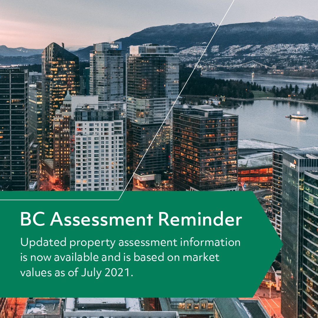 dexterrealty's tweet photo. Reminder 🗓 As of today, property assessment information is now available on the https://t.co/bTzZbo6TrR website for 2021. #bcassessment #yvrre #vanrealtor #VanRE #BCRE #vancouverhousing #vancityrealestate #yvrrealestate #yvrrealtors #yvrrealtor #vancouverre https://t.co/7rK6ks6xtp
