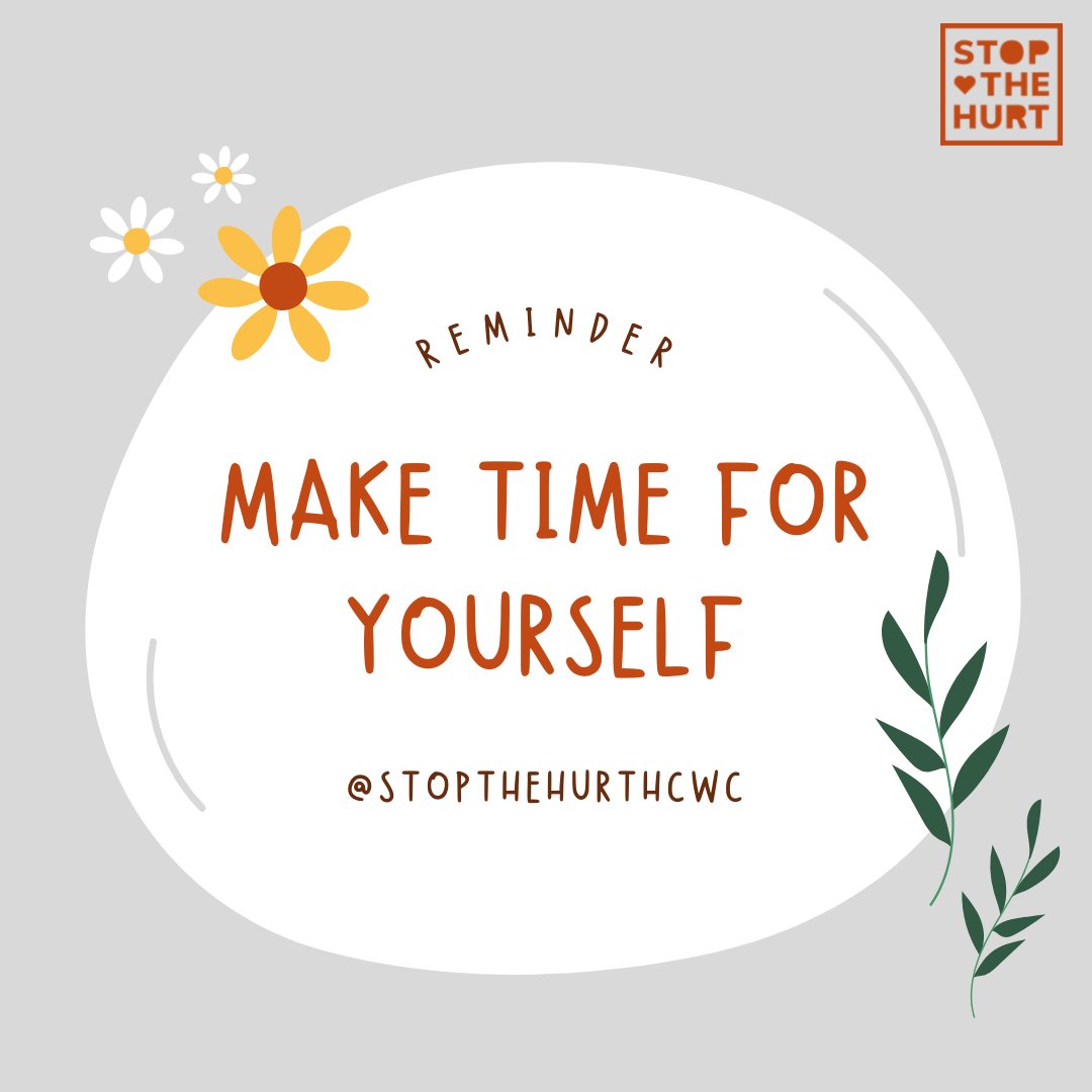 StoptheHurtHCWC's tweet photo. A new year comes with new goals, new interests, and new relationships or even the same goals, same interests, and same relationships. As you move into the new year and make time for others, make sure to make time for you too. #StopTheHurt #HealthyRelationships https://t.co/H5wgSleErU