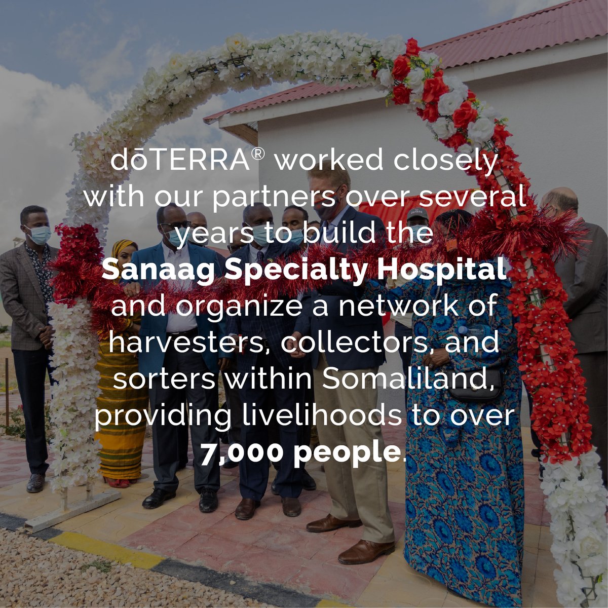 doterra's tweet photo. Our doTERRA family is truly one-of-a-kind. To learn more about how this donation will benefit the Sanaag Specialty Hospital, click below!
🔗https://t.co/TK35QfyXFy
#doterra #sanaagspecialtyhospital #dHHF https://t.co/PlLNr8yapQ