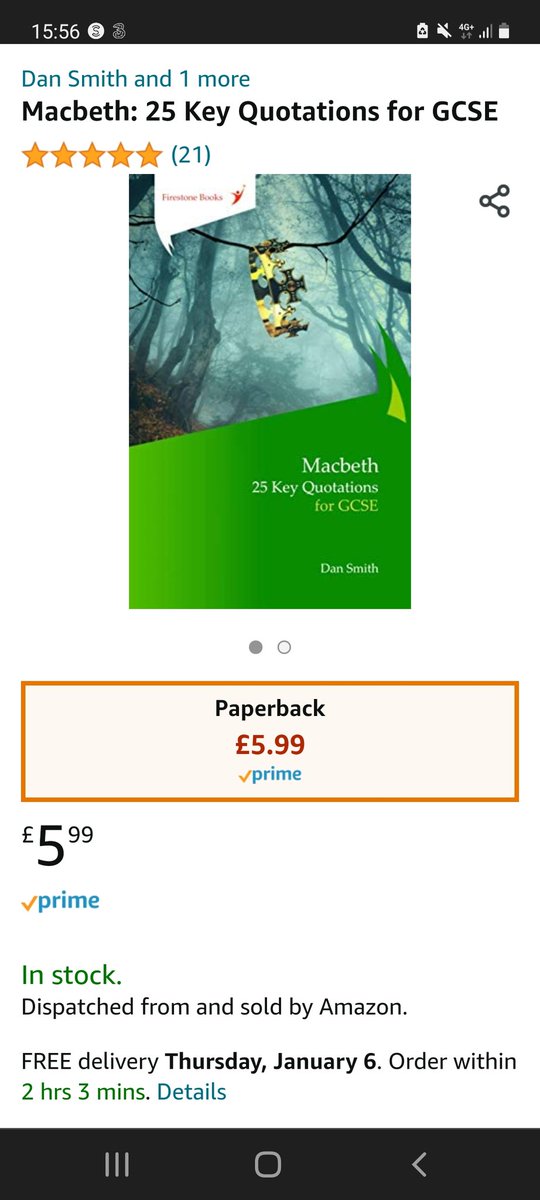 teach_smith's tweet image. Please consider buying my #Macbeth #revisionguide that now has 21 positive reviews, including a #YouTube review from the excellent @DystopiaJunkie 
youtu.be/pRQjAQ0kFTY
amazon.co.uk/Macbeth-Quotat…
@FirestoneBooks