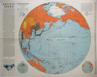 NewWorldMaps's tweet photo. Save 25% on this large-format color lithographed persuasive map titled "Pacific Arena," drawn by Richard Edes Harrison and published as a supplement to the September 1942 edition of "Fortune" magazine.
Now $52.49
https://t.co/sM4Fif7vu9
#PacificArena #PersuasiveMap #VintageMap https://t.co/26HaAV2Yd8