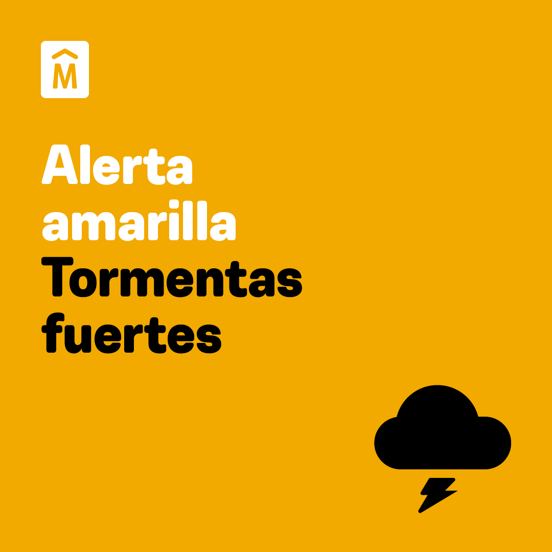 CECOED's tweet photo. Alerta emitida por INUMET
Alerta: Amarilla
Fenómeno: Tormentas fuertes
Probabilidad: > 75%
Comienzo: 04/01/2022 a las 12:40Hs
Actualización: 04/01/2022 a las 14:40Hs
Por más información: https://t.co/IxykCjkqCO https://t.co/ZJKBIBM8fW