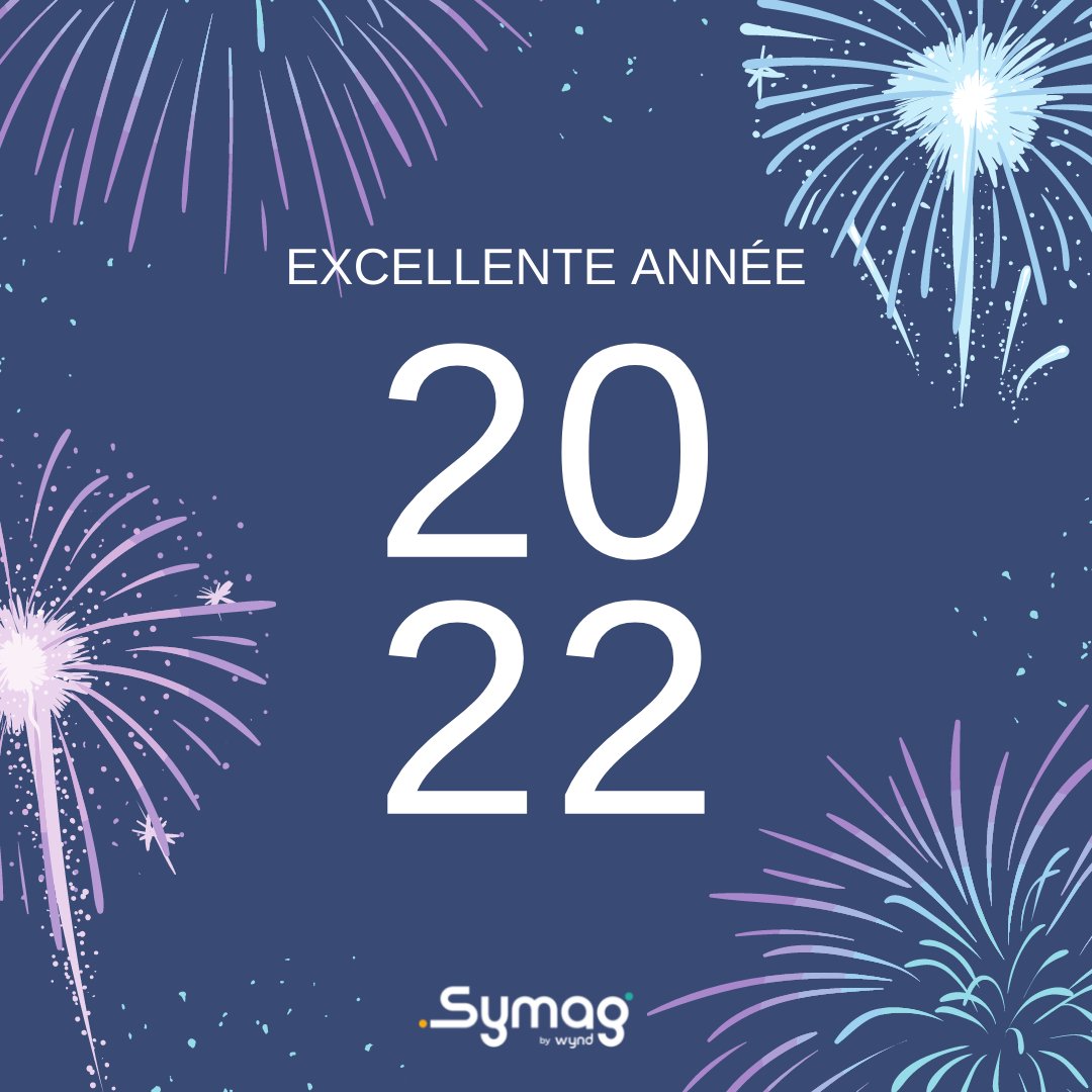 Symag by Wynd vous souhaite une très belle année 2022 ! 
Que cette année vous apporte encore plus de réussite et de succès dans tous vos projets. 

 #Année2022 #Paris #Symag