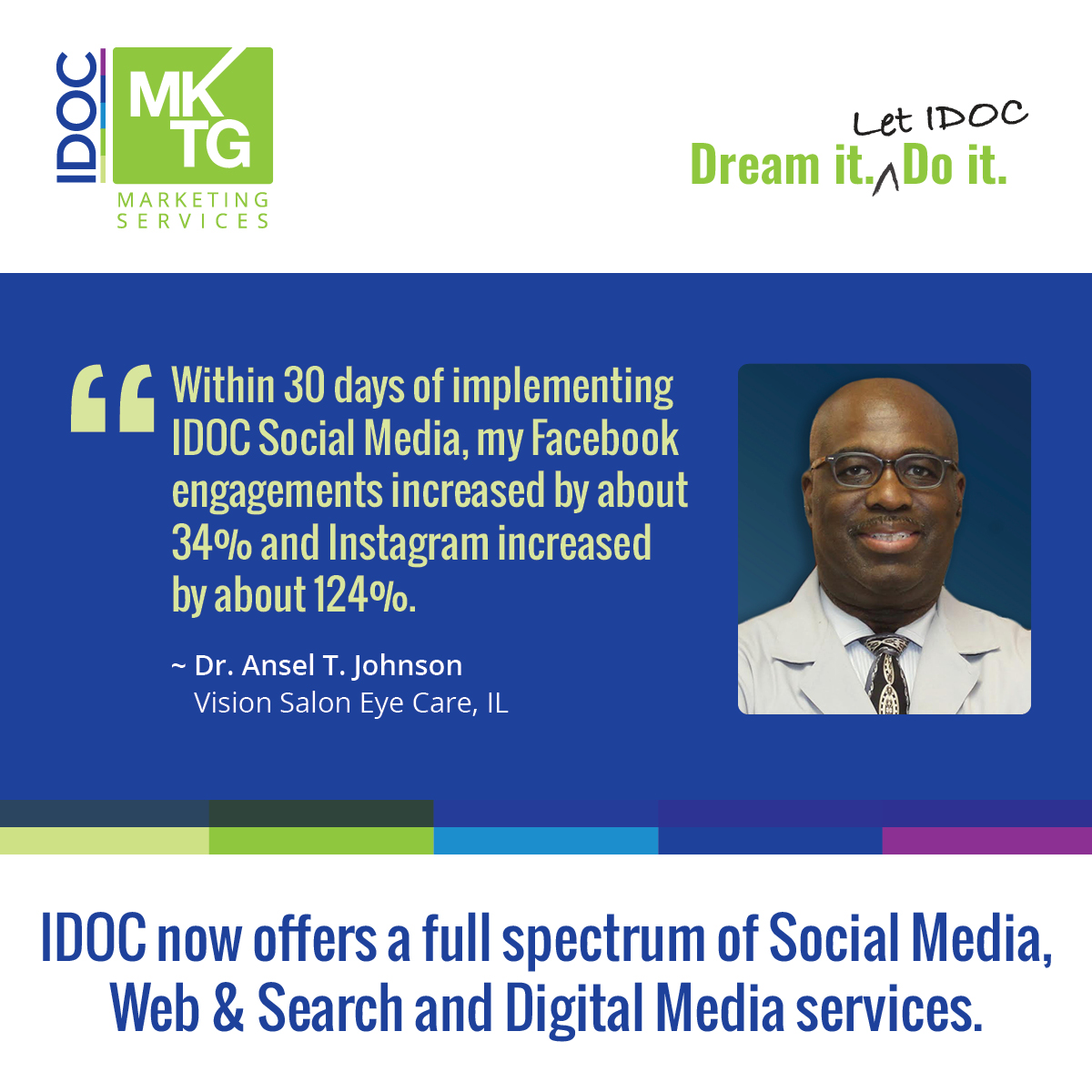 IDOCindependent's tweet photo. IDOC’s marketing experts are here to make your independent practice stand out from the crowd. Talk to us about our newly expanded Social Media, Web &amp; Search and bundled Digital Media offerings or visit https://t.co/39lQ9EKWbi to learn more. https://t.co/DFr2wufgU6