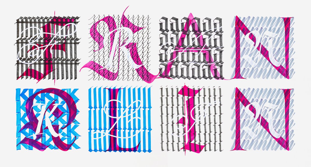 letterjack's tweet photo. Hey @ElectionDayMad1 In case of you'd like to collect unique calligraphic letters (or know someone who would like), check out my #36DaysofPracticing collection 😉. 
👉🏾 Who collects at least 4, will get a word NFT created with those letters!
https://t.co/MM2Bm1VSp0 https://t.co/NRjZLjF0er