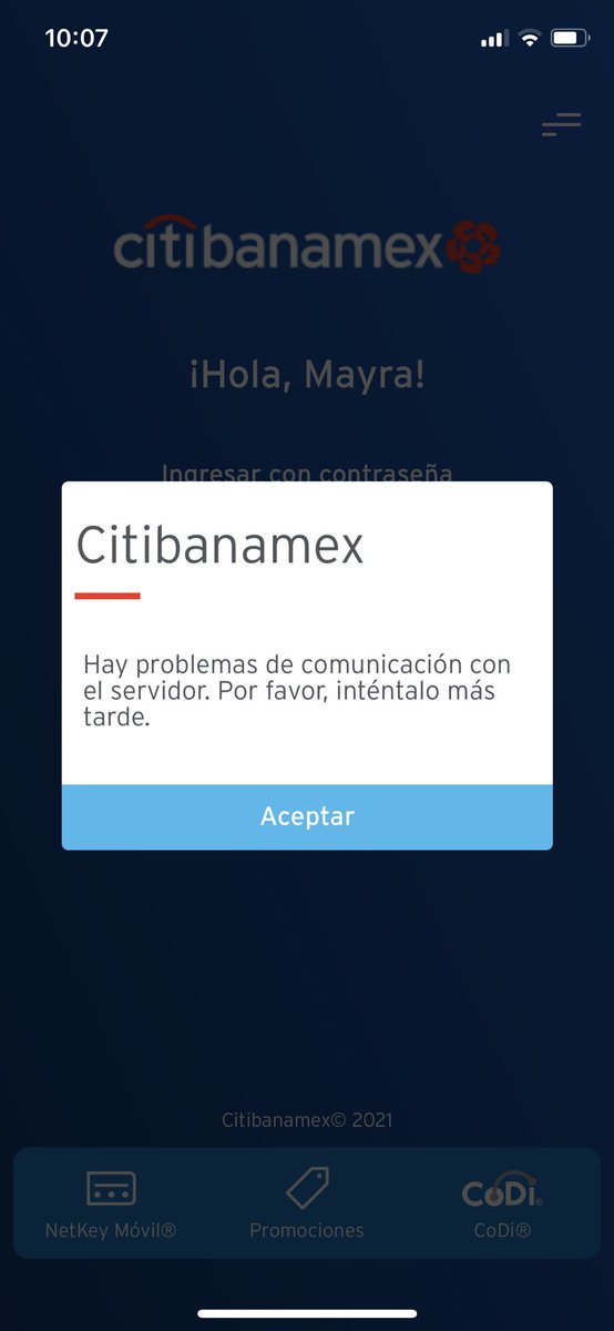 Mayruja's tweet photo. @Citibanamex https://t.co/DxGehJdITv