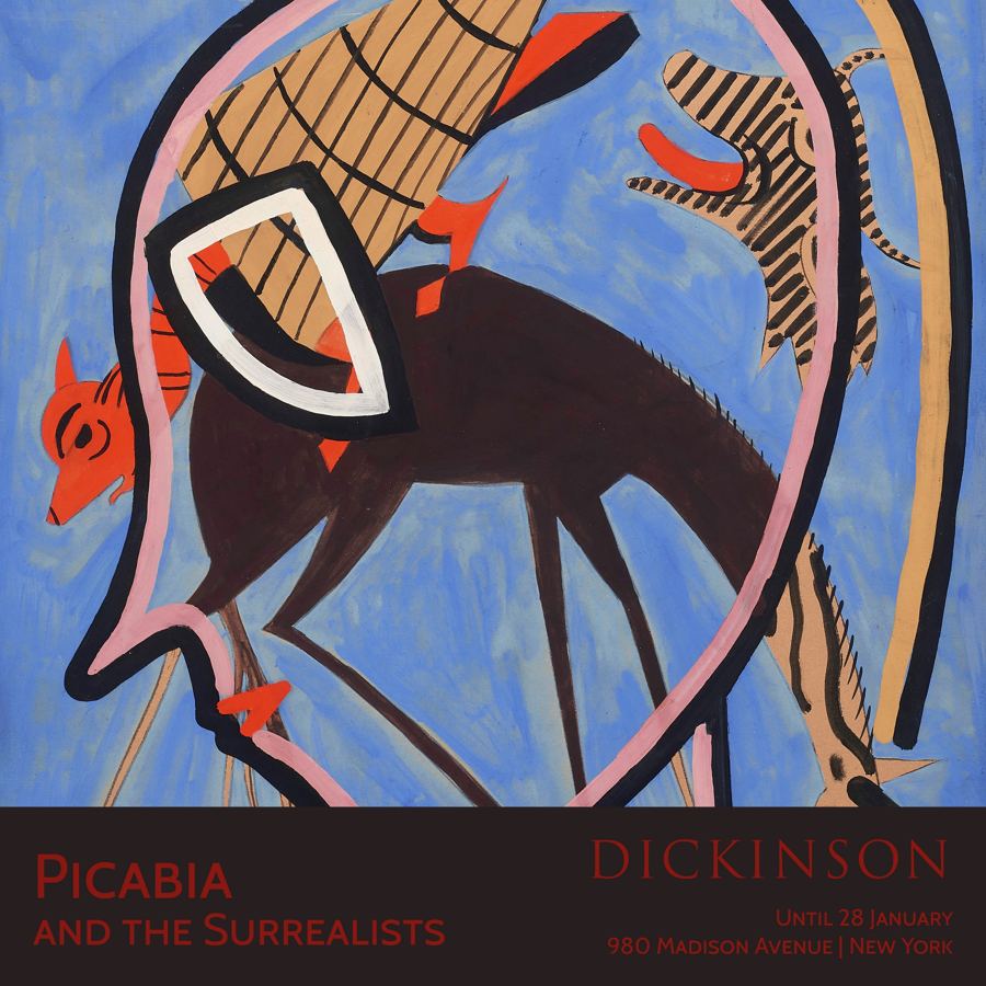 We’re thrilled to be re-opening the doors of our London and New York galleries today!

Our New York exhibition ‘Picabia and the Surrealists’ has been extended through 28 January. We look forward to welcoming you back into the gallery!