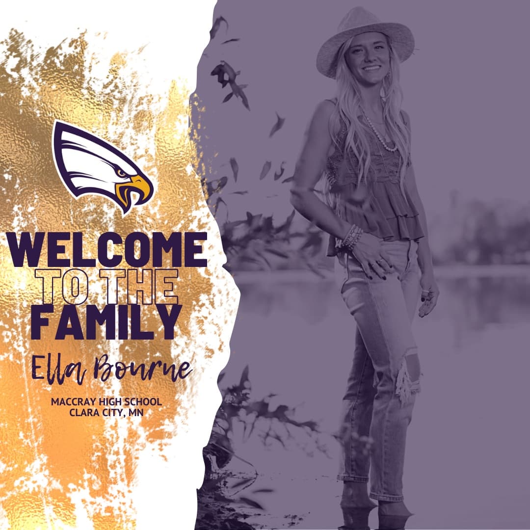RECRUIT NEWS! Ella Bourne (Clara City, MN / MACCRAY High School) has committed to UNW!