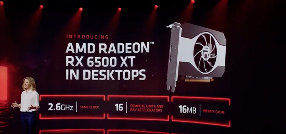 cowcotland's tweet photo. #AMD annonce la carte graphique #RADEON #RX6500XT gravée en 6 nm et à 199 dollars https://t.co/oUTCS8kTKz https://t.co/A2rrP9MMCU