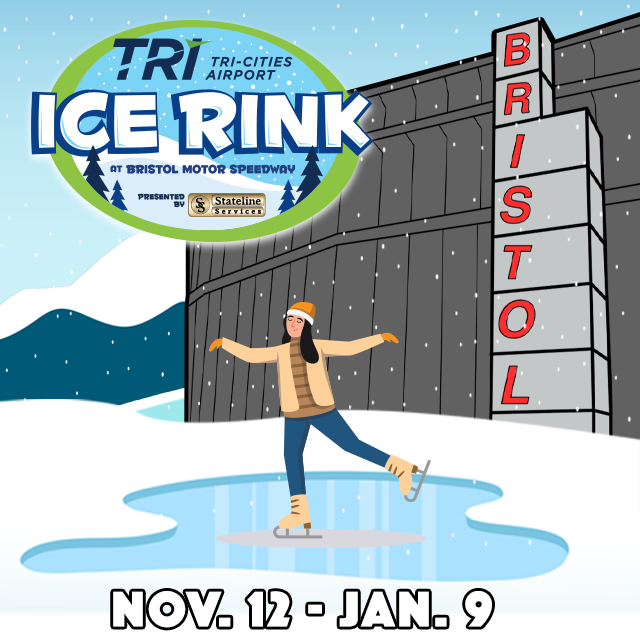 LAST WEEK of the Tri-Cities Airport Ice Rink at BMS presented by Stateline Services

Your last day to skate will be Sunday, Jan 9.

Times: https://t.co/dVl543Z30m

#ItsBristolBaby @triflight https://t.co/dMjraDhP5v