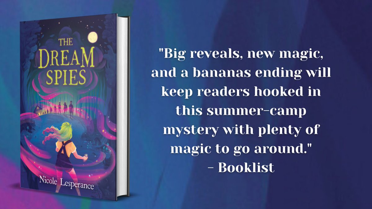 NicLesperance's tweet photo. GIVEAWAY!!
I'm doing one last giveaway before the book comes out next week. RT/follow to win a signed copy of THE DREAM SPIES (and if you haven't read the first book in the series, I'll send you that one too!)

Ends Thu, Jan 6, at 11:59pm EST. US only. https://t.co/WOjilC7s0y
