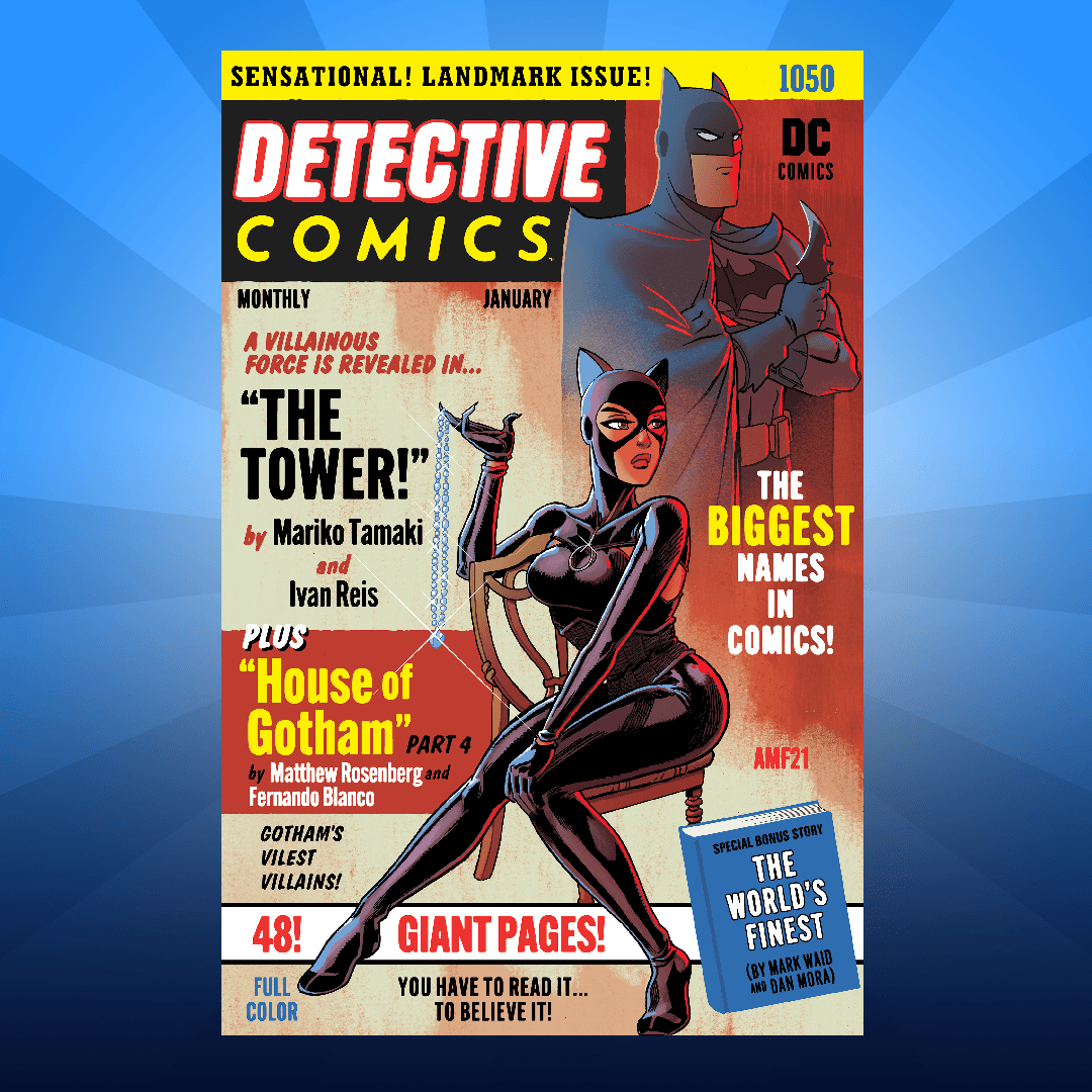 MidtownComics's tweet photo. ๐#MidtownComics #DetectiveComics #1050 Exclusive #VariantCover is revealed!
๐ฆFrom the talented #TonyFleecs comes our #Batman & #Catwoman cover!
๐Thoughts?
๐https://t.co/NceoAFkjtf
#TheBatman #DC #DCcomics @DCComics @TonyFleecs #LandmarkIssue #ComicsToRead #GoodReads https://t.co/Fx2brR90lN