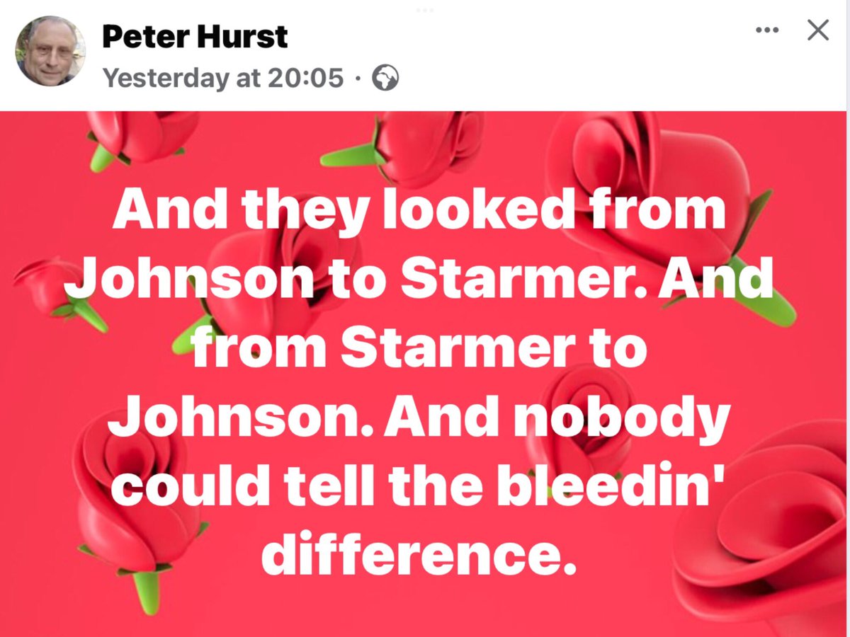 <a href="/Hamill2086John/">John Hamill</a> He comes across as a Flag Shagging dick who appears just a tad too enthusiastic to prove his Fleg is bigger than a <a href="/BorisJohnson/">Boris Johnson</a> Fleg
<a href="/Keir_Starmer/">Keir Starmer</a> still desperately seeking a personality &amp; Scotchlandshire’s votes
Too thick to realise Labour are already dead &amp; buried in Scotland