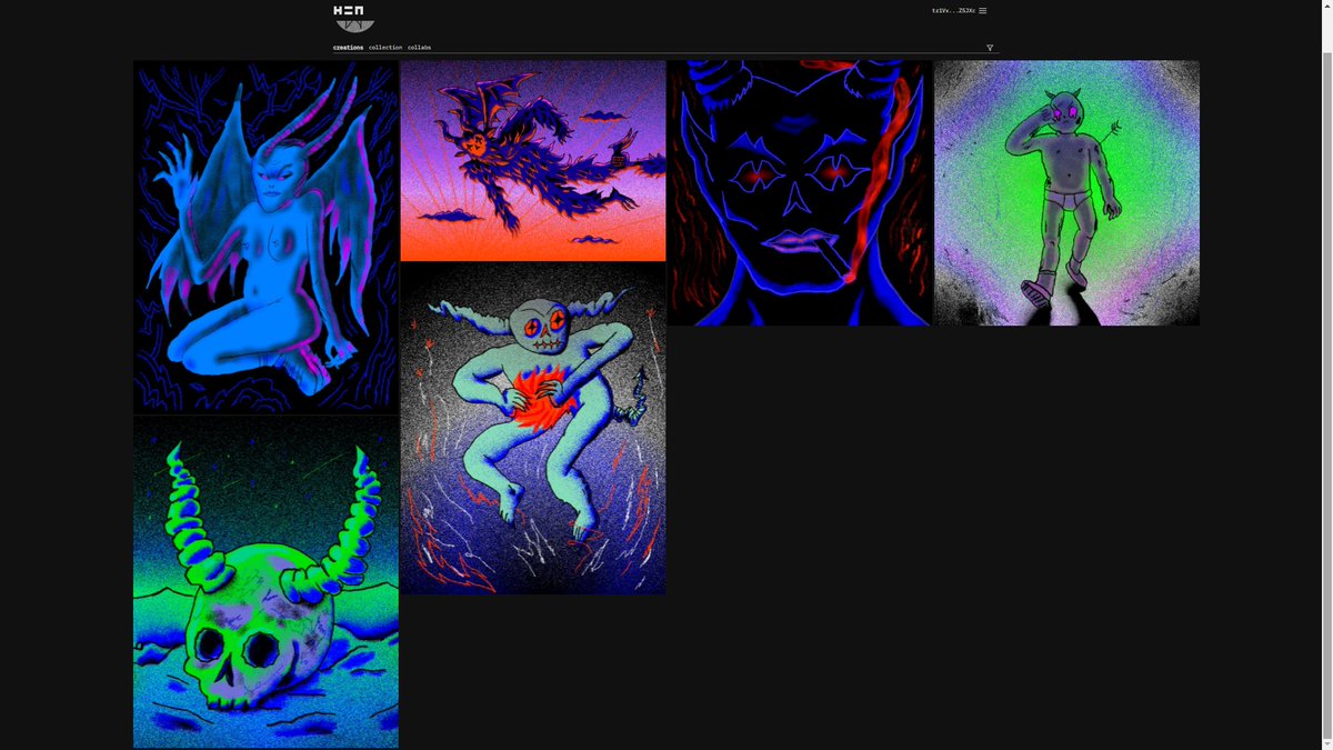 Some of these are available on secondary market. New cositas coming soon :)
hicetnunc.art/pitucardi